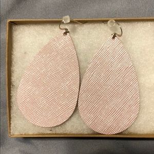 Nickel & Suede earrings